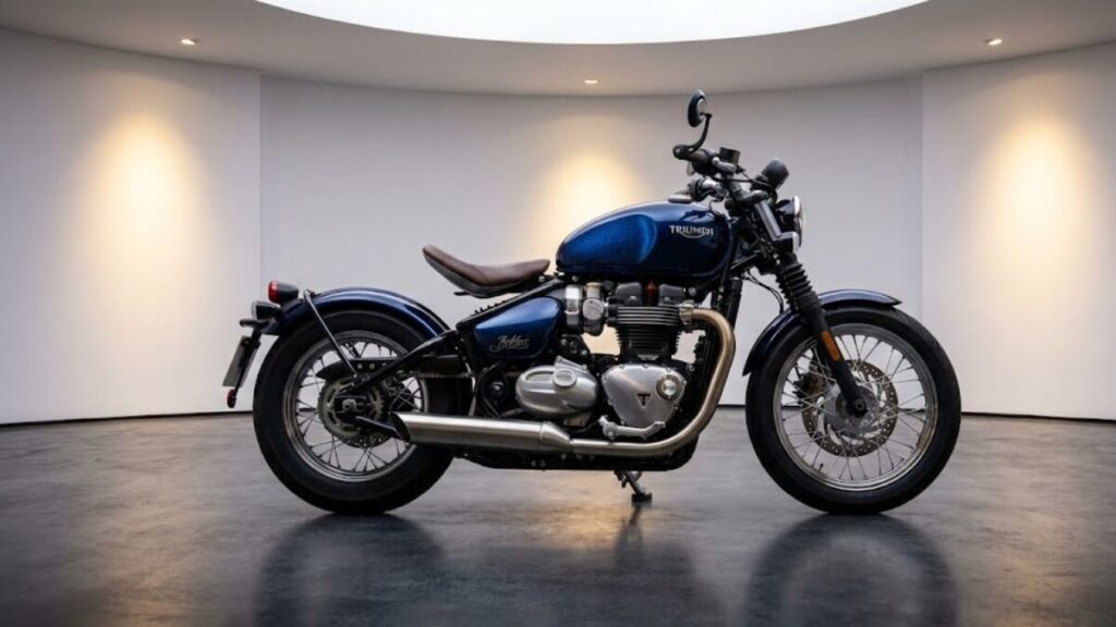 2026年モデルの新色と大型化されたタンク。ボンネビルボバーはダサいという評価を塗り替える、最新の装備と洗練されたカラーリングを纏った次世代モデルのビジュアル。