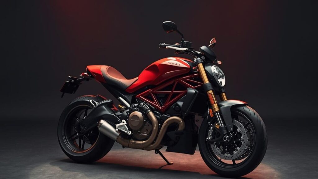 高級感漂う空間に佇むディアベル。ドゥカティ ディアベルの故障リスクを理解した上で選ぶ、こだわりの強いオーナー向けの市場価値と満足度を表現しています。