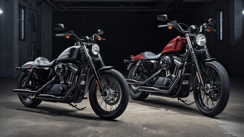 クラブスタイルのベースとして人気のダイナとローライダーST。ハーレーのクラブスタイルはダサいと後悔しないための、車種選びの基準となる王道の二台。