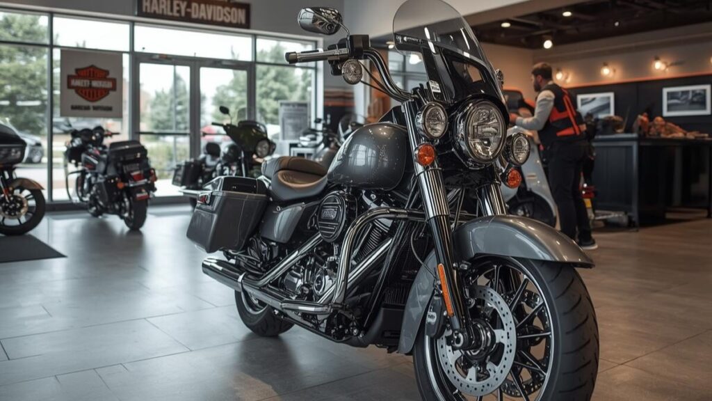 明るく清潔感のある東久留米周辺の正規ディーラー店舗。安心の保証やアフターフォローを含めた、地域密着型のハーレーのチューニング費用とサービス内容。