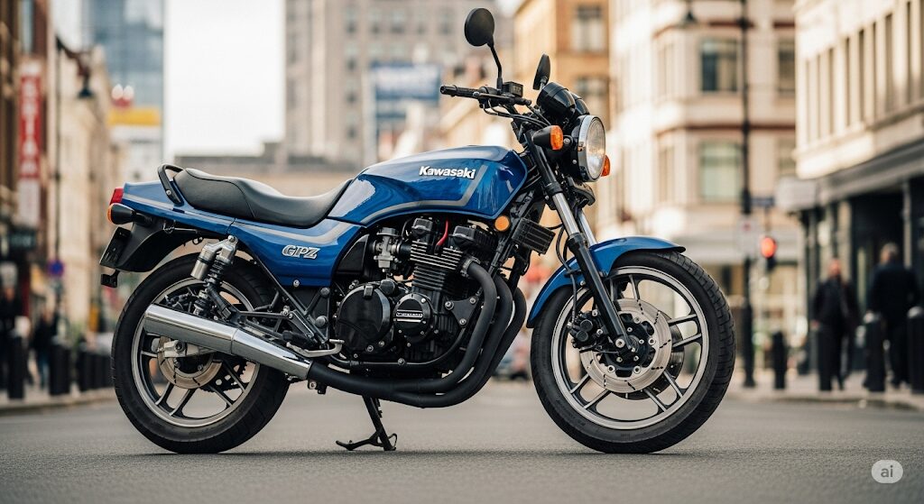 軽快なノンカウル仕様、GPZ400FⅡの特徴