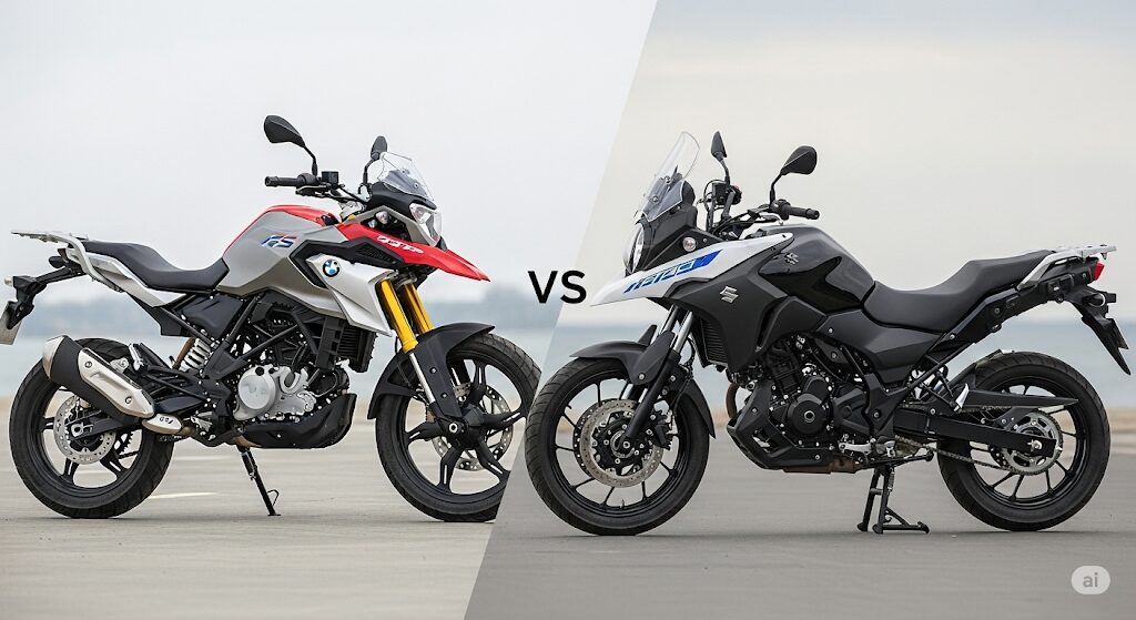 ライバル車Vストローム250との比較