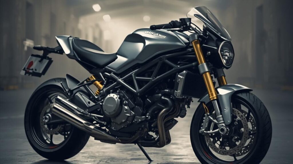 清潔なガレージに佇むドゥカティGT1000。ドゥカティGT1000の故障は多いという不安に対し、適切な整備環境と維持管理がもたらす信頼性を象徴する一枚です。