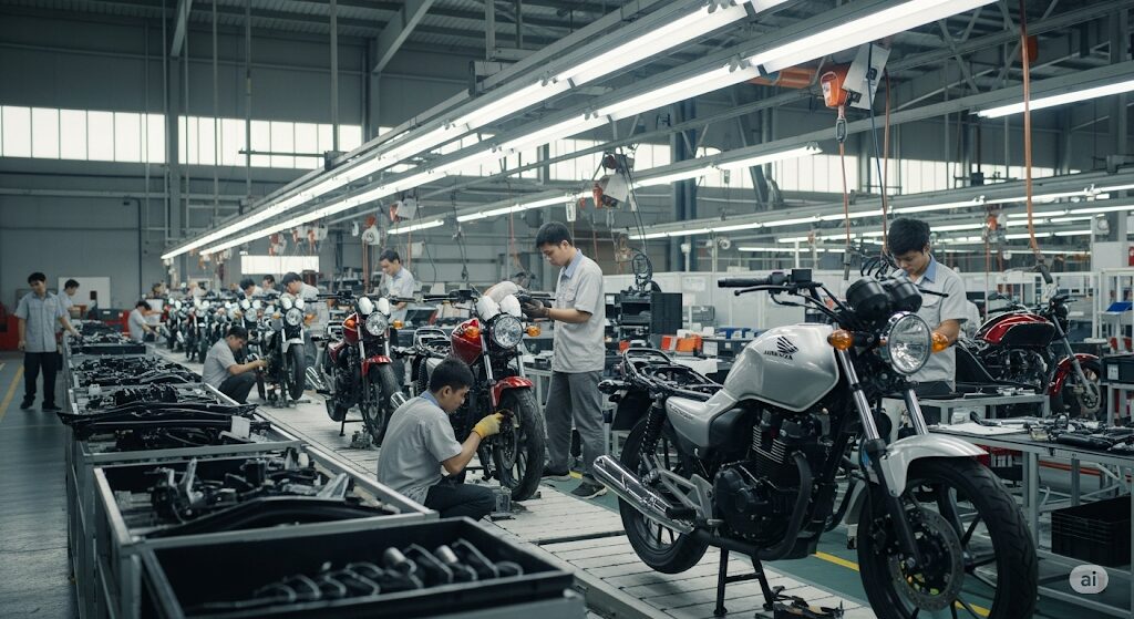 ホンダのバイクの生産状況は?