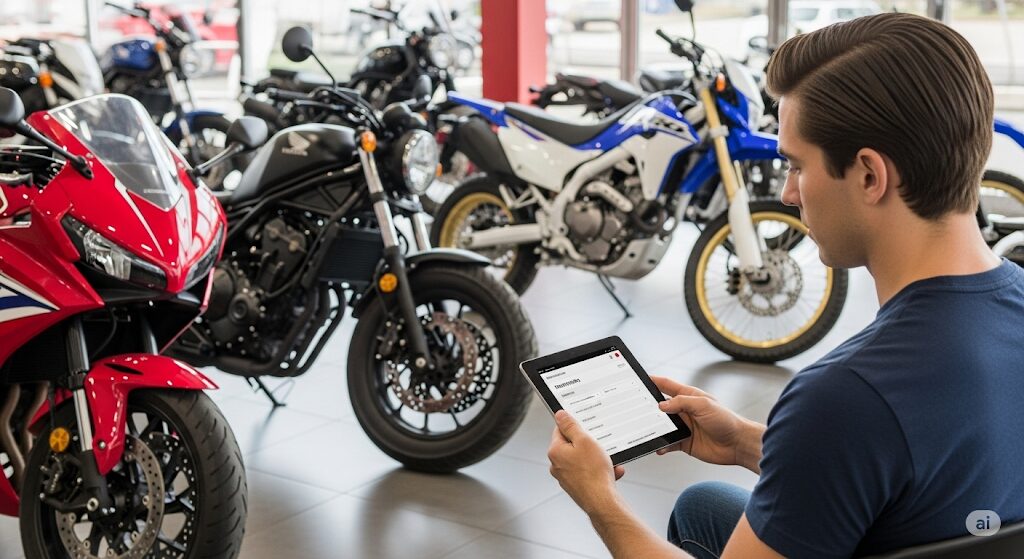 ホンダドリームの新車在庫を確認する方法