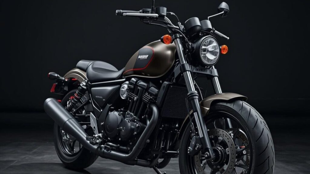 最新のE-Clutchを搭載した新車のレブル250。メーカー保証や新車ならではの安心感とともに、レブル250 Sエディションの違いがもたらす所有欲を表現した写真。