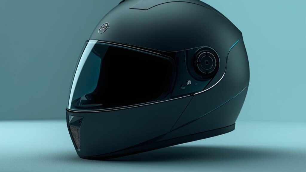マットな質感とスマートな機能美が融合した、2026年のトレンドを象徴するドゥカティに似合うヘルメットの近影。