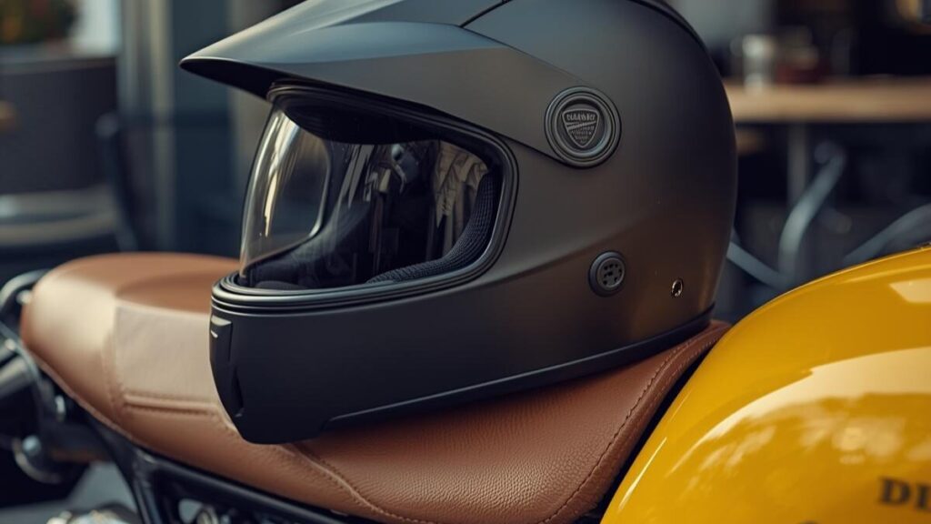 自由でカジュアルなスクランブラーのスタイルに調和する、レトロモダンでドゥカティに似合うヘルメット。