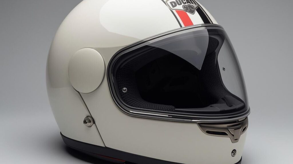 伝統と現代の技術が融合したネオクラシックスタイル。熟練ライダーの渋さを際立たせる、ドゥカティに似合うヘルメット。