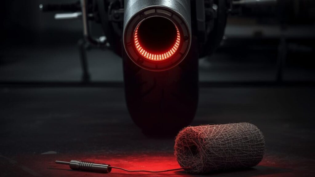 自作の対策に潜む故障リスクを解説し、安全にハーレーマフラーの重低音のおすすめの音色を手に入れる大切さを伝えるイメージ。