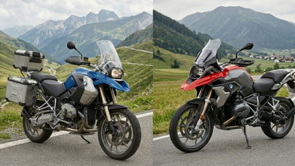 「R1200GS」と「R1250GS」の画像。