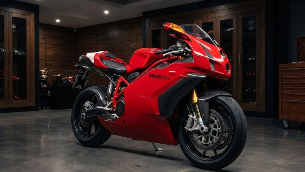 ホモロゲーションモデルとして高性能パーツを装備した特別なドゥカティ749R